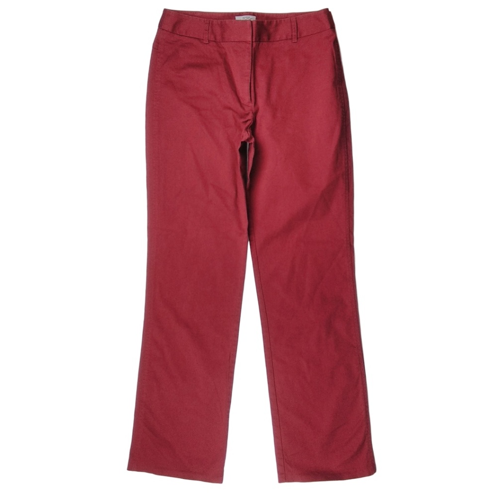 Ann Taylor LOFT Stretch red pants size 6